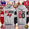 Tampa Bay Buccaneers NFL Two Tone Colorblock Varsity Hoodie, NFL Trending Shirt