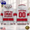 Tampa Bay Buccaneers NFL Varsity Stripe Zip Hoodie, NFL Trending Shirt
