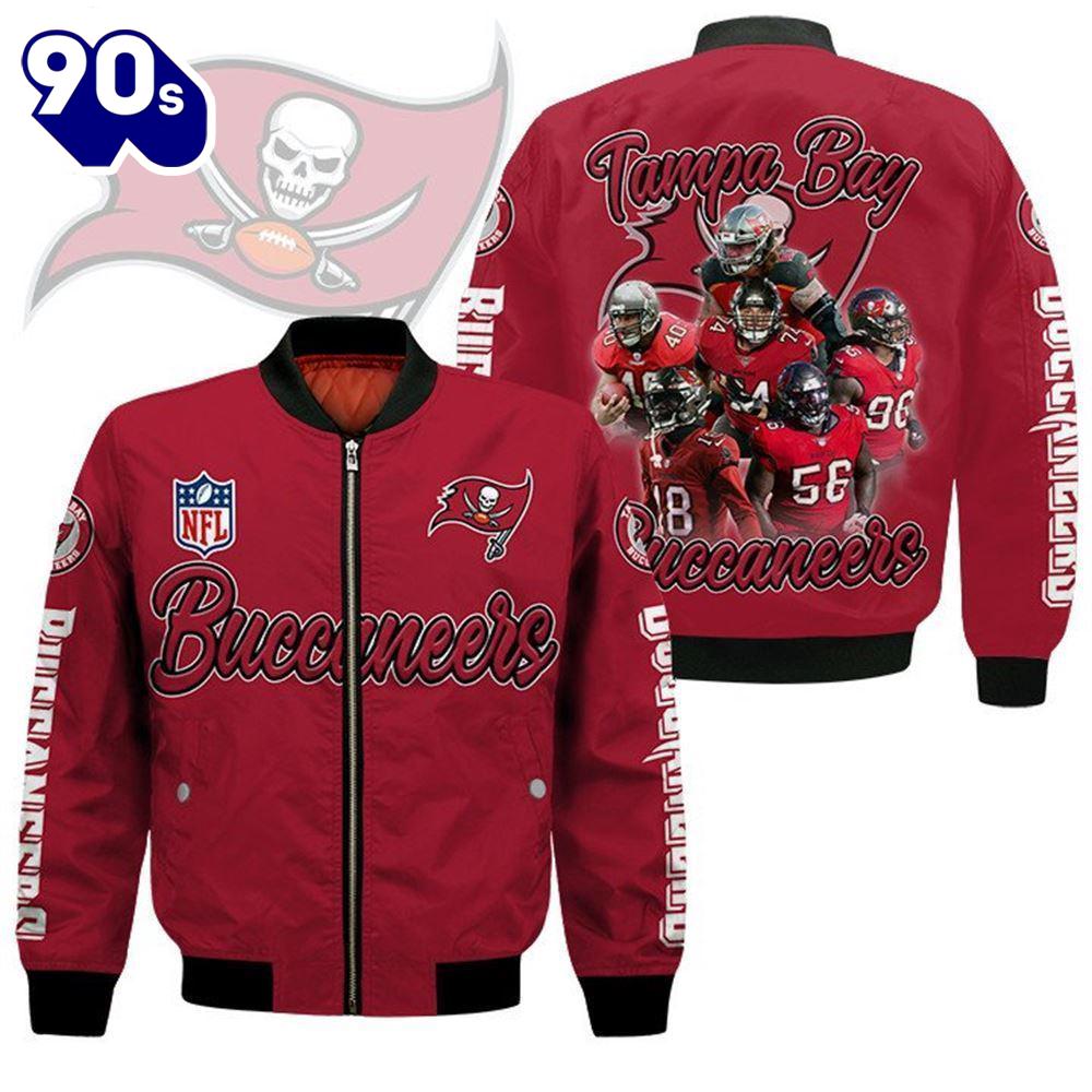 Tampa Bay Buccaneers Players Nfl Bomber Jacket Gift For Christmas Tampa Bay Buccaneers Players Nfl Bomber Jacket Gift For Christmas