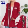 Tampa Bay Buccaneers Women’s Patch Pocket Cardigan Gift Christmas