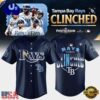 Tampa Bay Rays 2026 Postseason Clinched Baseball Jersey, Trend Baseball Jersey