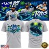 Tampa Bay Rays 2026 Road Special Uniform T Shirt, Sport Trend 3D Shirt