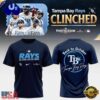 Tampa Bay Rays Shop 2026 Postseason Clinched T Shirt, Sport Trend 3D Shirt