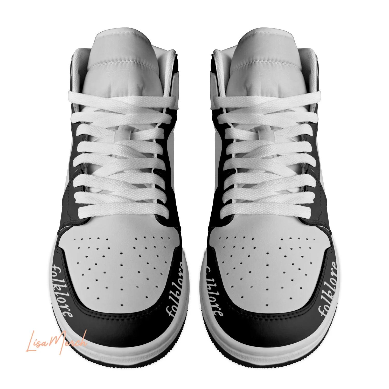 Taylor Swfit Folklore Air Jordan 1 Sneakers AJ1 Shoes Taylor Swfit Folklore Air Jordan 1 Sneakers AJ1 Shoes