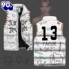 Taylor Swift 13 Sleeveless Jacket Christmas – Music Sleeveless Down Jacket