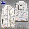 Taylor Swift 3D Sleeveless Jacket Christmas For Fans – Music Sleeveless Down Jacket
