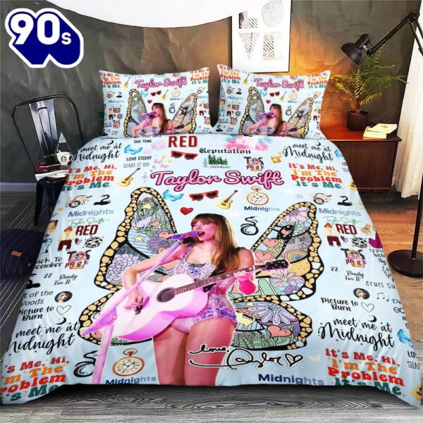Taylor Swift Christmas For Fans Bedding Set Decor Home