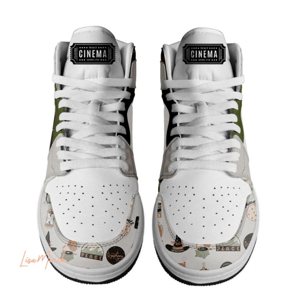 Taylor Swift Cinema Air Jordan 1 Sneakers AJ1 Shoes Taylor Swift Cinema Air Jordan 1 Sneakers AJ1 Shoes
