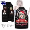 Taylor Swift Hat Xmas 2D Sleeveless Jacket – Music Sleeveless Down Jacket