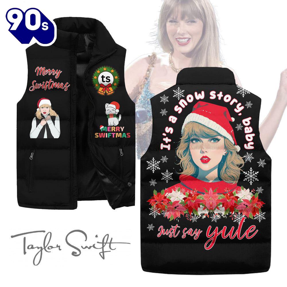 Taylor Swift Hat Xmas 2D Sleeveless Jacket - Music Sleeveless Down Jacket Taylor Swift Hat Xmas 2D Sleeveless Jacket - Music Sleeveless Down Jacket