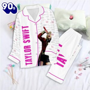 Taylor Swift Lover Album Pajama Set Cloud Motif Women’s Pajamas Gift Xmas