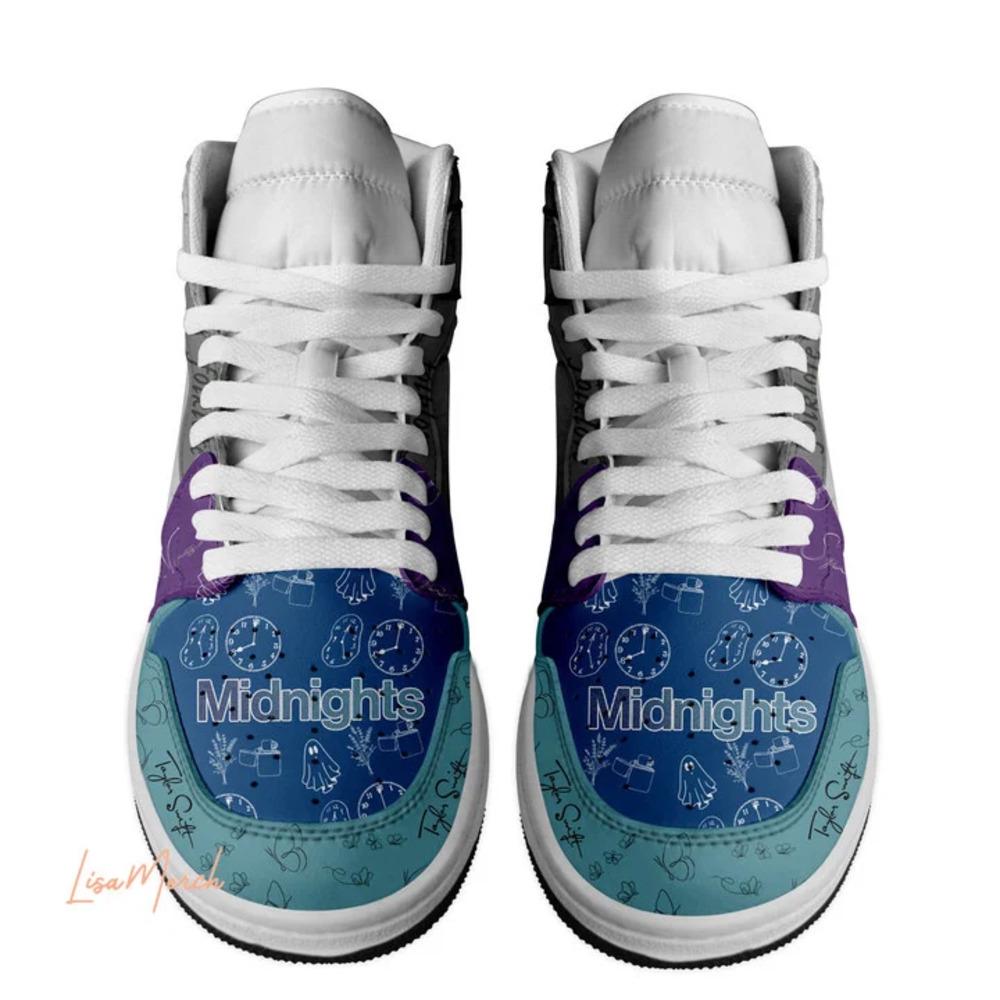 Taylor Swift Midnight Air Jordan 1 Sneakers AJ1 Shoes Taylor Swift Midnight Air Jordan 1 Sneakers AJ1 Shoes