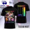 Taylor Swift Rainbow Eras Tour 3D T-Shirts & Hoodies