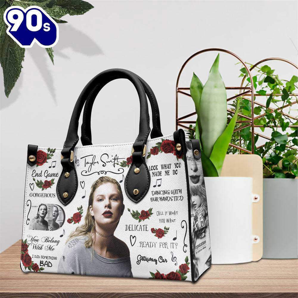 Taylor Swift Reputation Album Leather HandBag Gift Christmas Taylor Swift Reputation Album Leather HandBag Gift Christmas