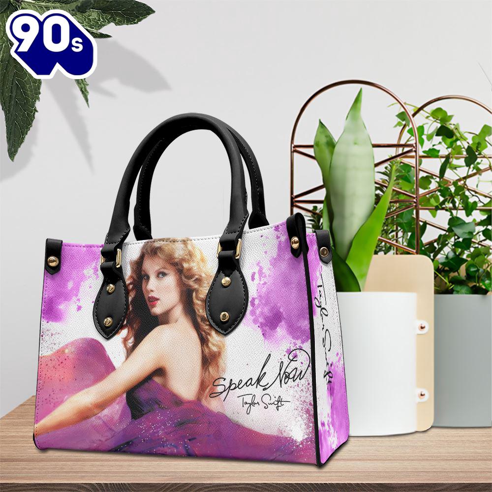 Taylor Swift Speak Now Album Leather HandBag Gift Christmas Taylor Swift Speak Now Album Leather HandBag Gift Christmas