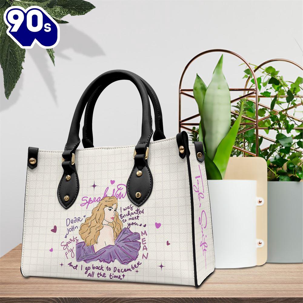 Taylor Swift Speak Now Bag, Taylor Swift Leather HandBag Gift Christmas Taylor Swift Speak Now Bag, Taylor Swift Leather HandBag Gift Christmas