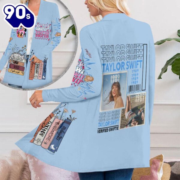 Taylor Swift Women’s Patch Pocket Cardigan Gift Christmas
