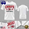 Taylor Swift x Kansas City Chiefs Football 2026 Limited Edition White T Shirt, Sport Trend 3D Shirt