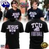 TCU Horned Frogs Jesus Won 2026 Graphic T Shirt, Sport Trend 3D Shirt