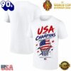 Team USA Womens Basketball FIBA World Cup 2026 White T Shirt, Viral 2D Graphic Tee