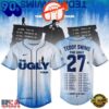Teddy Swims The UGLY Tour Europe & UK 2027 Limited Edition Baseball Jersey, Music Fan Baseball Jersey