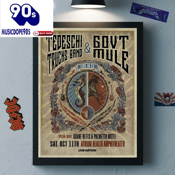 Tedeschi Trucks Band And Gov’t Mule Live In 25 In Macon Georgia At Atrium Health Amphitheater On October 11 2025 Canvas