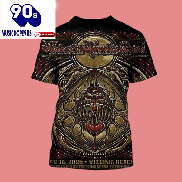 Tedeschi Trucks Band Virginia Beach Show 2025 In Virginia At Veterans United Home Loans Amphitheater On May 16 2025 Shirt Tedeschi Trucks Band Virginia Beach Show 2025 In Virginia At Veterans United Home Loans Amphitheater On May 16 2025 Shirt