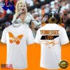 Tennessee Football Dolly Parton Signed White T Shirt, Viral 3D Music Tee