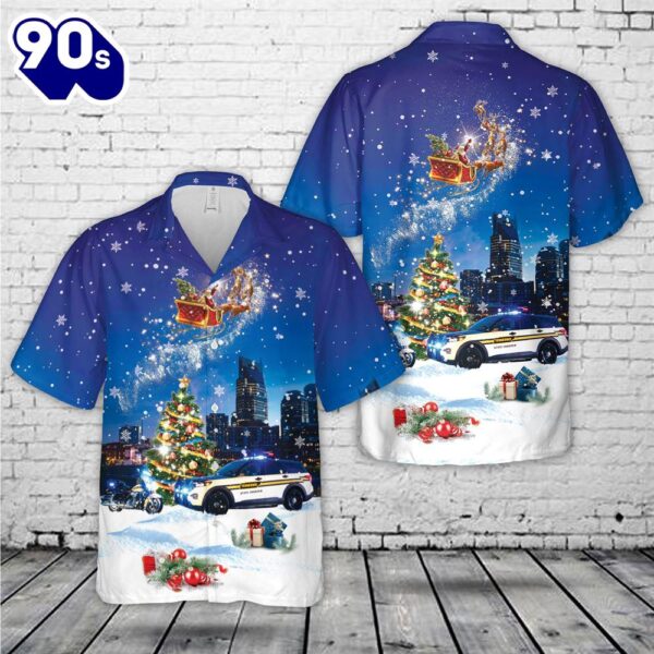 Tennessee Highway Patrol Christmas Hawaiian Shirt