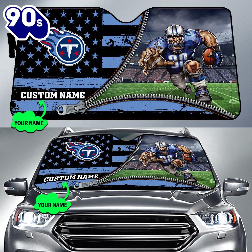 Tennessee Titans NFL Car Sun Shade