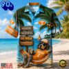 Tennessee Volunteers NCAA No Work No Stress Hawaiian Shirt , NCAA Fan Hawaiian Shirt