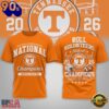 Tennessee Volunteers NCAA Road to Glory 2026 Football Champions 3D Shirt , Trending NCAA 3D Tee