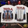 Tesla Still Keepin’ It Real Tour 2026 3D Shirt, Viral 3D Music Tee