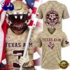 Texas A&M Aggies 2026 Honor & Support Camo Football Jersey , Sport Trend 3D Shirt