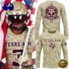 Texas A&M Aggies 2026 Honor & Support Camo Long Sleeve Shirt , Sport Trend 3D Shirt