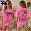 Texas A&M Aggies 2026 NCAA Pink October Breast Cancer Awareness Fan Pride Unisex T Shirt , Trending NCAA 3D Tee