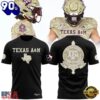Texas A&M Aggies Honor & Support Camo Logo Black T Shirt , Sport Trend 3D Shirt