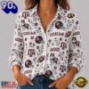 Texas A&M Aggies NCAA College Spirit Blossoms Women Casual Shirt, NCAA Women Fan Shirt