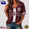 Texas A&M Aggies NCAA Rivalry Game Spirit V neck T Shirt, Trending NCAA V Neck