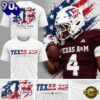 Texas A&M Aggies x Salute to Service Limited Edition 2026 White Shirt, Sport Trend 3D Shirt