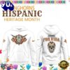 Texas Longhorns 2026 Hispanic Heritage Month Special Edition White Hoodie, Sport Trend 3D Shirt