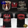 Texas Tech Red Raiders x Ella Langley Choosin Texas The Dandelion Tour 2026 Black T Shirt, Viral 3D Music Tee