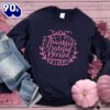 Thankful Grateful Blessed Retired Sweatshirt Pink Edition Gift Xmas