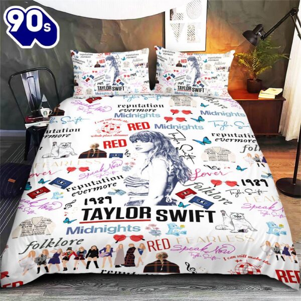 The Aquamarine Green Edition Of 1989 Taylor’s Version Taylor Swift Fan Gifts Poster Bedding Set Decor Home