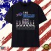 The Bills USA 250 Abbey Road Legends Signatures Vintage T Shirt, Viral 2D Graphic Tee