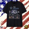 The Cowboys Legends Signatures Abbey Road Graphic T Shirt, Viral 2D Graphic Tee