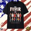 The Fever Indiana 2026 Basketball Roster Signatures T Shirt, Viral 2D Graphic Tee