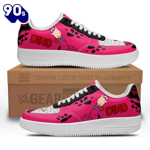 The Flintstones Dino Air Sneakers Custom