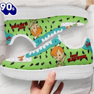 The Flintstones Pebbles Flintstone Air Sneakers Custom