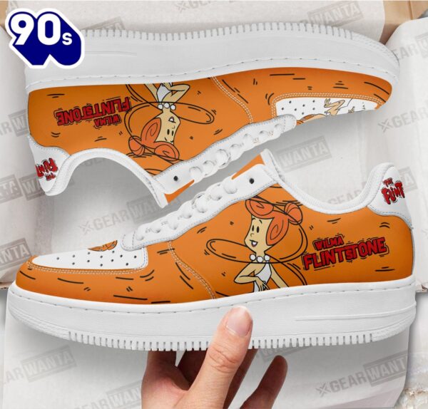 The Flintstones Wilma Flintstone Air Sneakers Custom